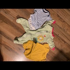 Lot of 3 onesies—Gently used